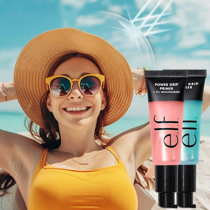 Power Grip Primer Gel Hyaluronic & 4% Niacinamide Brightening Acid Hydrating Long-lasting Wear Face Contour Makeup Cosmetic