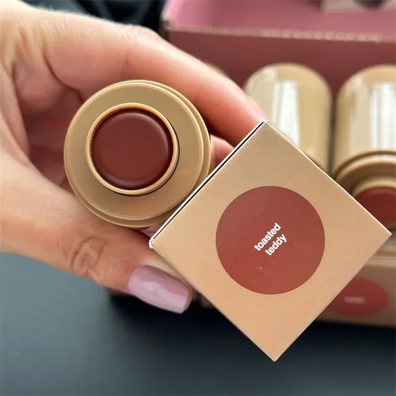Rhode Makeup Portable Soft Silicone Storage Bag Gifts Cover Charm Woman Cosmetic Mirror Lipstick Blush Moisturizing Lip Gloss