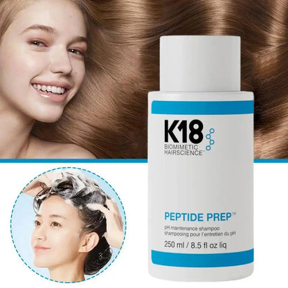 K18 Shampoo And Leave-in Molecular Repair Hair Mask Set 250ml Shampoo 1/2pcs 50ml Hair Mask Deep Cleansing Glossy Hair Care