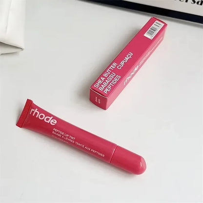 Rhode Makeup Portable Soft Silicone Storage Bag Gifts Cover Charm Woman Cosmetic Mirror Lipstick Blush Moisturizing Lip Gloss