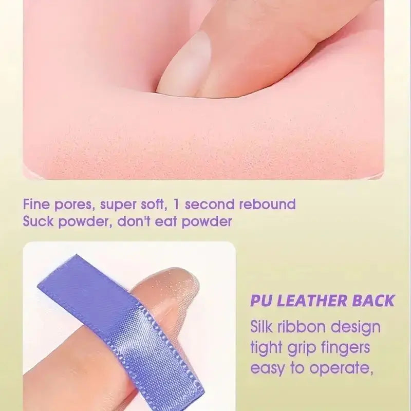 2pcs  Makeup Sponge  Make Up Accessories   Wholesale Makeup Sponge  Make Up Accessories  Cosmetic Tools  Makeup  Puff  Sponge