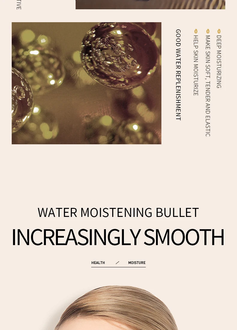 Rice hyaluronic acid essence moisturizes, moisturizes, brightens skin tone, improves skin roughness, and is a gentle serum