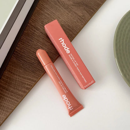 RHODE Makeup Cheek Pocket Blush Rouge Cream Blusher Stick Lip Gloss Phone Case For iPhone Data Cake New Lipstick Blush Gift