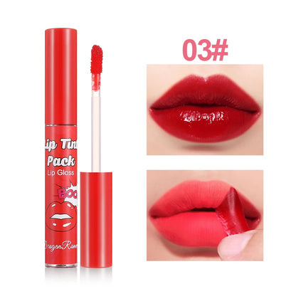 Tear-Off Lip Gloss, Waterproof and Long-Lasting, Suitable for All Skin Types, Hydrating and Moisturizing Lip Balm, Non-Fading, N