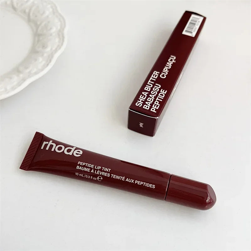 Rhode Makeup Portable Soft Silicone Storage Bag Gifts Cover Charm Woman Cosmetic Mirror Lipstick Blush Moisturizing Lip Gloss
