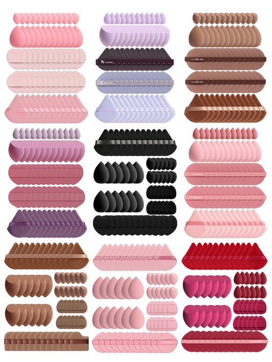 10/20/40/60Pcs Makeup Sponge, Multi-Functional Makeup Tool, Becomes Larger When Exposed to Water, Suitable for All Skin Types
