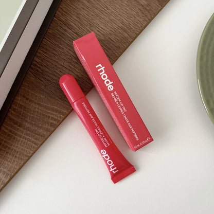 RHODE Makeup Cheek Pocket Blush Rouge Cream Blusher Stick Lip Gloss Phone Case For iPhone Data Cake New Lipstick Blush Gift