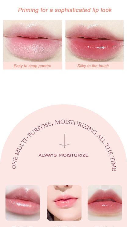 Korea Lip Sleeping Mask Colorless Makeup Lip Balm Fruit Essence Nutrious Lips Care Cream Fade Lip Lines Lipstick Primer Cosmetic