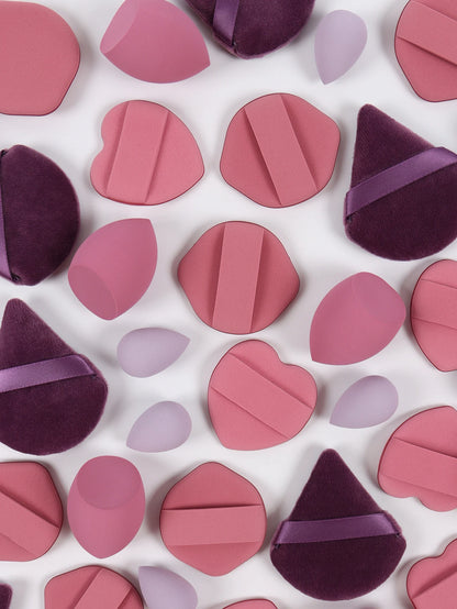 10/20/40/60Pcs Makeup Sponge, Multi-Functional Makeup Tool, Becomes Larger When Exposed to Water, Suitable for All Skin Types