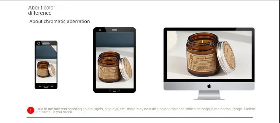 Aromatherapy essential oil candle smokeless soybean candle cup household fragrance ornament souvenir