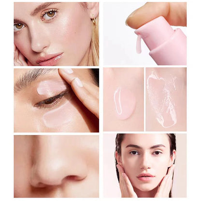 40ML Watermelon Niacinamide Brightening Essence Light Bulb Design W/ Hyaluronic Acid Vitamin E Lightweight Hydrating Face Makeup