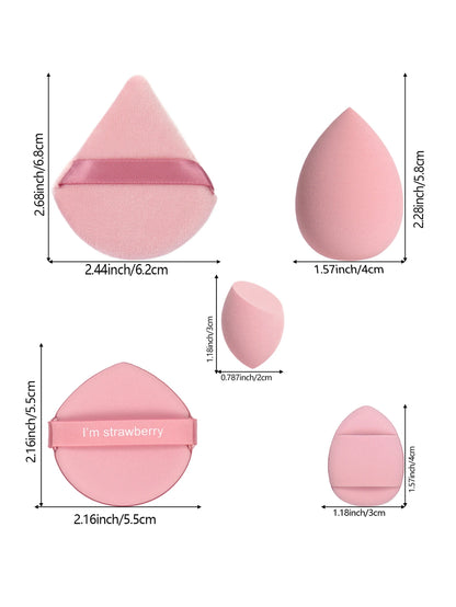 10/20/40/60Pcs Makeup Sponge, Multi-Functional Makeup Tool, Becomes Larger When Exposed to Water, Suitable for All Skin Types