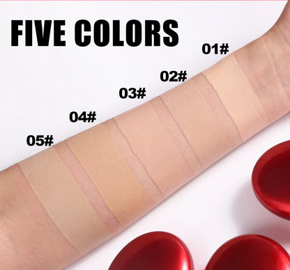 Red Shell Air Cushion Foundation Concealer Long Lasting Non-Stick Foundation