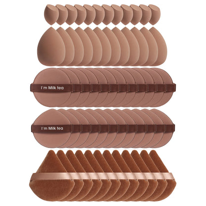 10/20/40/60Pcs Makeup Sponge, Multi-Functional Makeup Tool, Becomes Larger When Exposed to Water, Suitable for All Skin Types