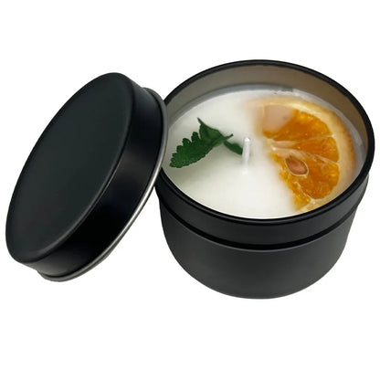 Natural Dried Flowers Aromatherapy Candles Sleep Aid Indoor Tabletop Long-Lasting Fragrance Ambient Fragrance Decorative Items