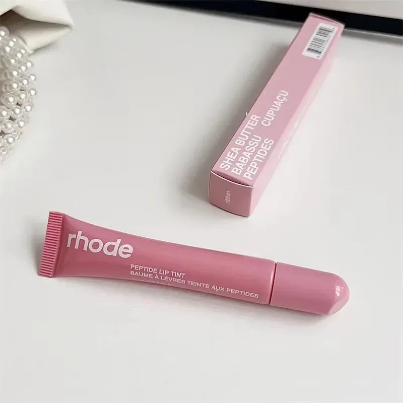 Rhode Makeup Portable Soft Silicone Storage Bag Gifts Cover Charm Woman Cosmetic Mirror Lipstick Blush Moisturizing Lip Gloss