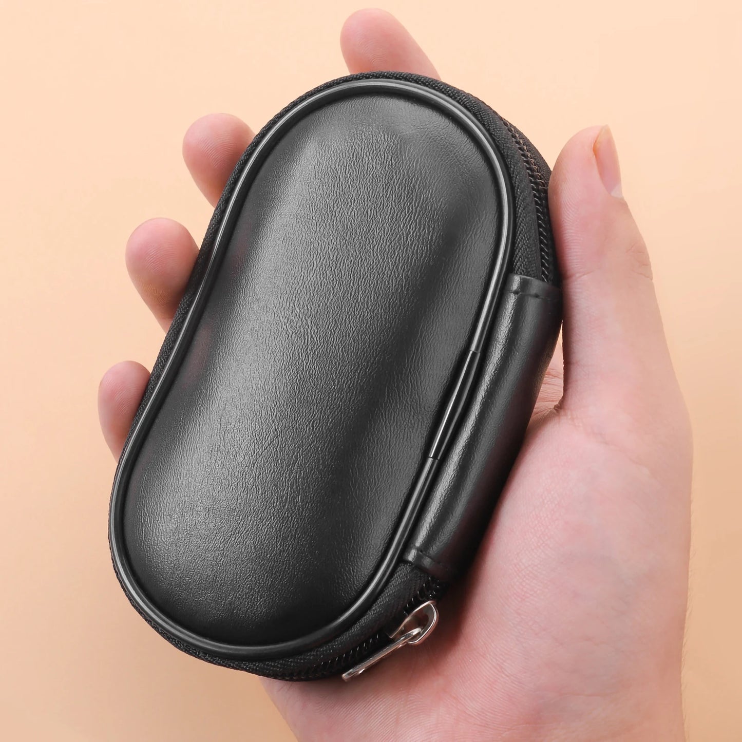 10 black Mini makeup brush Travel portable Makeup Tool Makeup Puff - Palm Brush Professional Makeup tool set