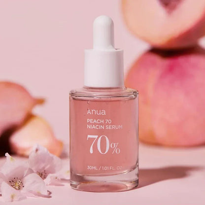 Anua Skin Care Peach Niacinamide Toner Essence 77 Moisturizing Calming for Sensitive Skin Brightens Skin Tone Suitable for Combination Skin