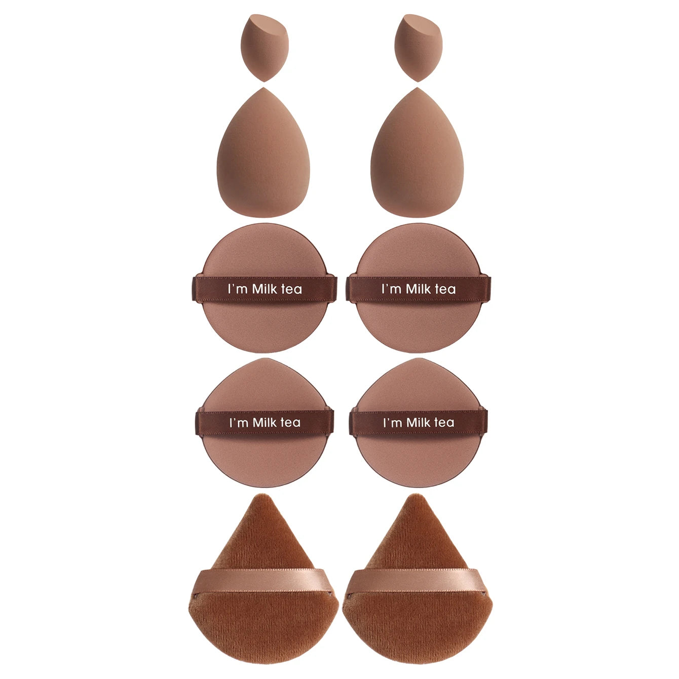 10/20/40/60Pcs Makeup Sponge, Multi-Functional Makeup Tool, Becomes Larger When Exposed to Water, Suitable for All Skin Types