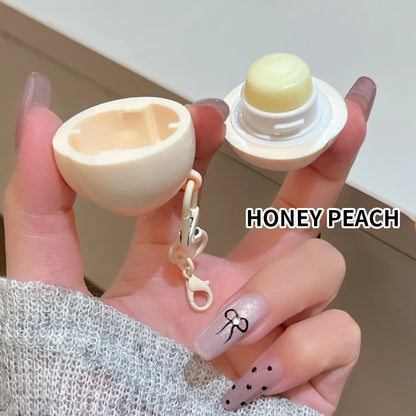 Peach, Strawberry and Nut Hydrating Moisturizing Lip Balm Winter Anti-freeze, Anti-Crack Repair Moisturizing