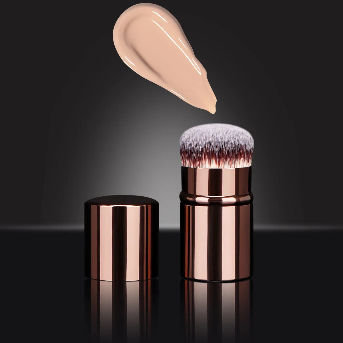 Professional makeup brushes Blusher Powder Eyeshadow Eyebrow Foundation Brush luxury Vegan Makeup Tools