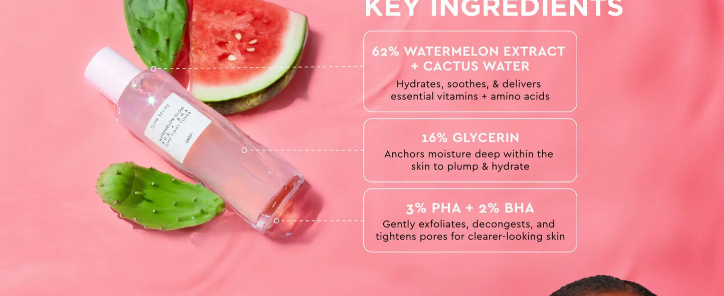 Glow Recipe Brighteing Face Toner Water Anti Wrinkles Repair Hydrating Facial Nourishing Toner for Adults