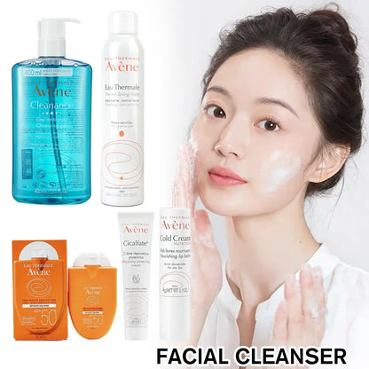 Avene Deep Cleansing Cleanser Removes Face Dirt Whitening Cream Facial Moisturizing Gel Smoothing Cold Cream Skin Care