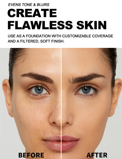 Red Shell Air Cushion Foundation Concealer Long Lasting Non-Stick Foundation