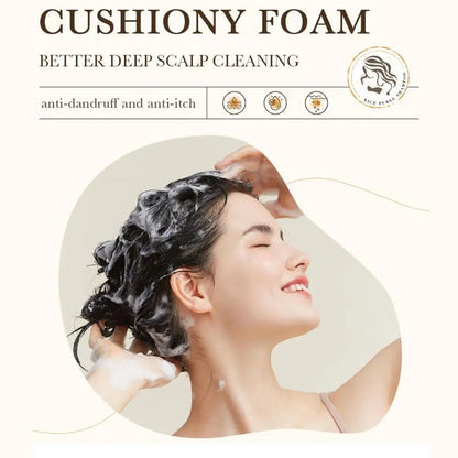 Rice Moisturizing Shampoo Hair Strengthening Shampoo For Hair Cleansing Brittle And Dry Hair Moisturizer For Dry Oily Hair For