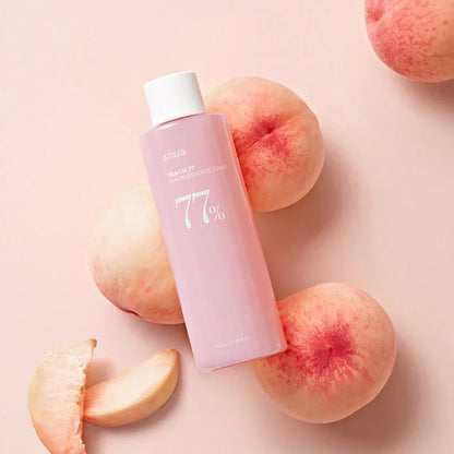 Anua Skin Care Peach Niacinamide Toner Essence 77 Moisturizing Calming for Sensitive Skin Brightens Skin Tone Suitable for Combination Skin