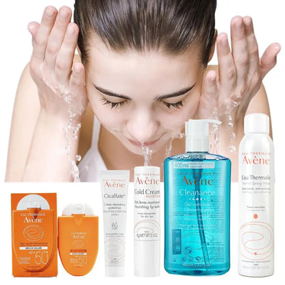 Avene Deep Cleansing Cleanser Removes Face Dirt Whitening Cream Facial Moisturizing Gel Smoothing Cold Cream Skin Care