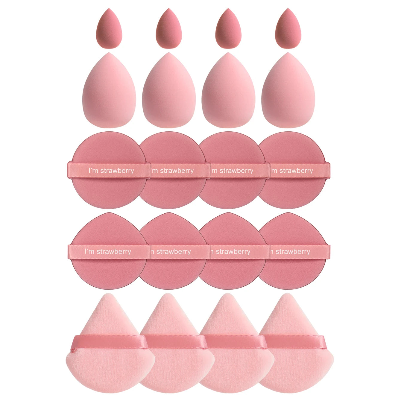 10/20/40/60Pcs Makeup Sponge, Multi-Functional Makeup Tool, Becomes Larger When Exposed to Water, Suitable for All Skin Types