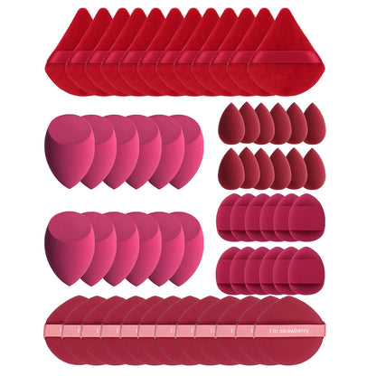 10/20/40/60Pcs Makeup Sponge, Multi-Functional Makeup Tool, Becomes Larger When Exposed to Water, Suitable for All Skin Types