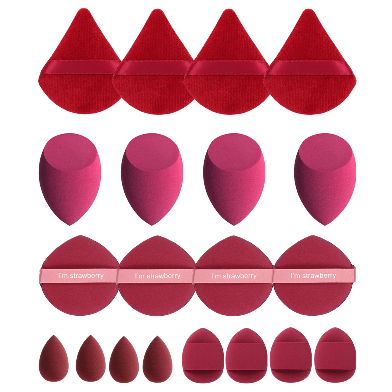 10/20/40/60Pcs Makeup Sponge, Multi-Functional Makeup Tool, Becomes Larger When Exposed to Water, Suitable for All Skin Types