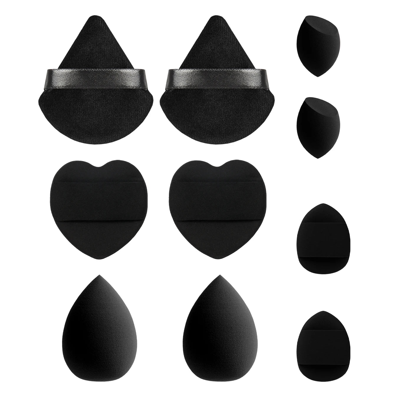 10/20/40/60Pcs Makeup Sponge, Multi-Functional Makeup Tool, Becomes Larger When Exposed to Water, Suitable for All Skin Types