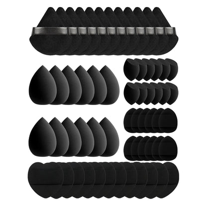 10/20/40/60Pcs Makeup Sponge, Multi-Functional Makeup Tool, Becomes Larger When Exposed to Water, Suitable for All Skin Types