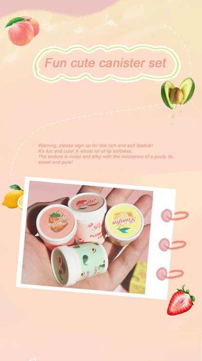 Korea Lip Sleeping Mask Colorless Makeup Lip Balm Fruit Essence Nutrious Lips Care Cream Fade Lip Lines Lipstick Primer Cosmetic