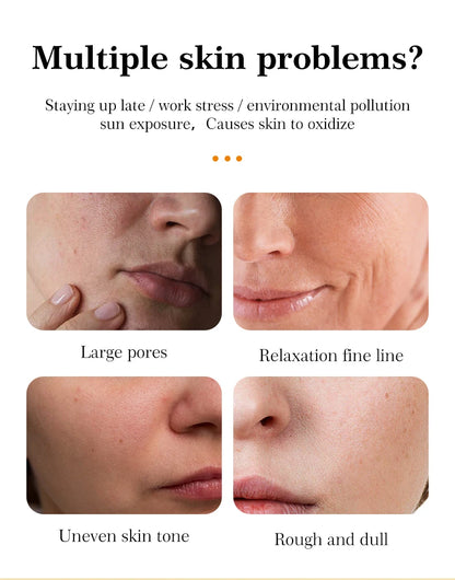 Korean Skincare Anti-Aging Face Cream Moisturizing Brighten Reduce Melanin Wrinkle Control Oil Shrink Pores Whitening for Unisex