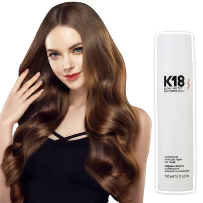 K18 Keratin Repair Leave In Hair Mask Deep Moisturizing Treatment for Damaged Hair, Restores Softness Health 15/50/150ml