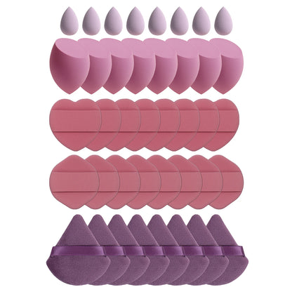 10/20/40/60Pcs Makeup Sponge, Multi-Functional Makeup Tool, Becomes Larger When Exposed to Water, Suitable for All Skin Types