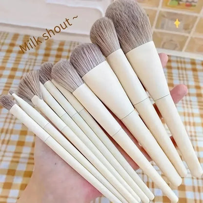 10PCS Makeup Brush, Easy To SetFoundation Blush Eyeshadow Brush Eyebrow Brush Contour Lip Face Makeup Brush Beauty Tools