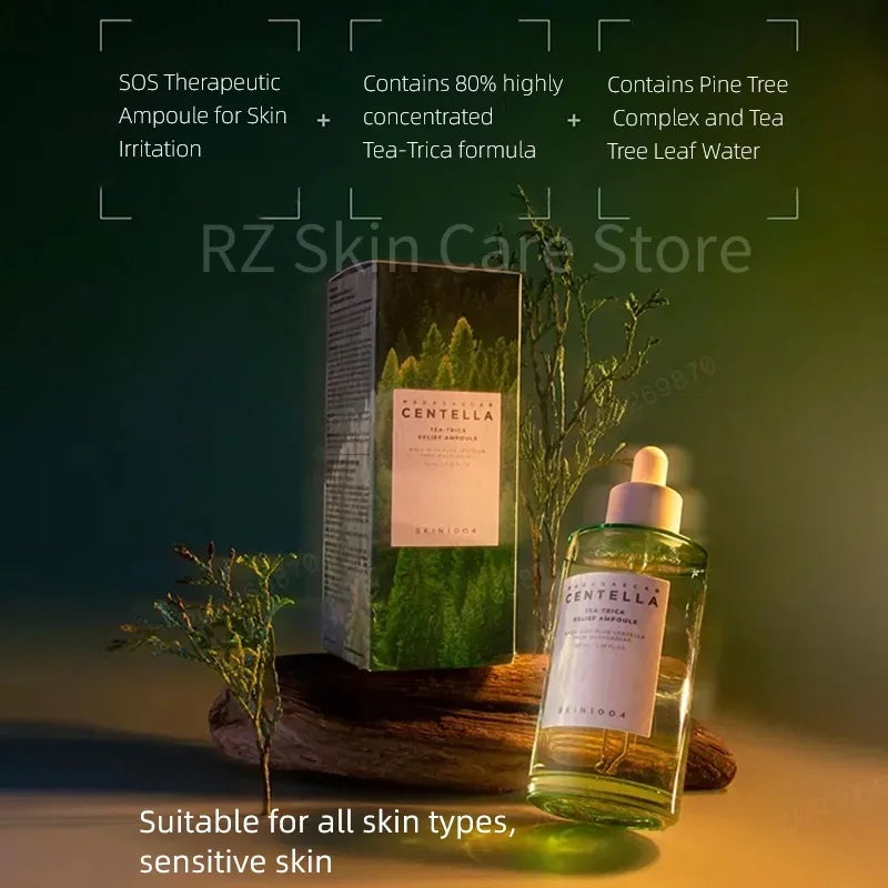SKIN1004 Madagascar Centella Skincare Coreanos Tea Tree Oil Control Series 3Pcs/Set Soothing Hydration for Sensitive Skin Serum