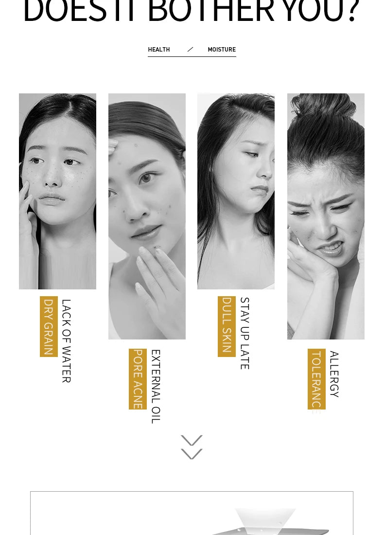 Rice hyaluronic acid essence moisturizes, moisturizes, brightens skin tone, improves skin roughness, and is a gentle serum