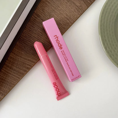 RHODE Makeup Cheek Pocket Blush Rouge Cream Blusher Stick Lip Gloss Phone Case For iPhone Data Cake New Lipstick Blush Gift