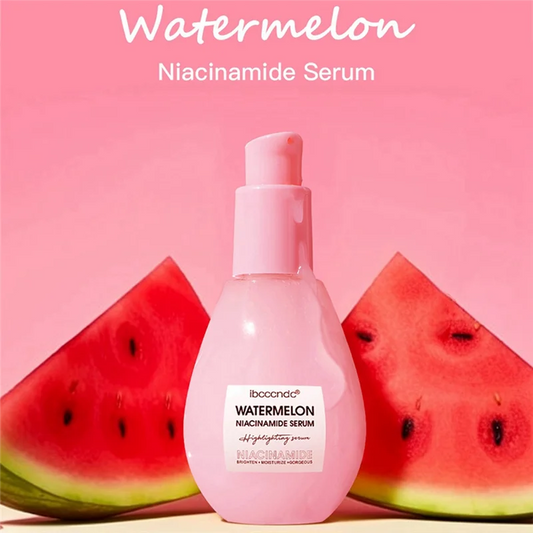 Hot Sale Ibcccndc Watermelon Niacinamide Face Serum 75Ml Glow Lightweight Facial Serum & Priming Liquid Brightner