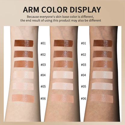 Magic Eraser Foundation Stick Serum Boosted Skin Tint Foundation Stick Smooth Plumper Hight Coverage Travel Bronze Foundation