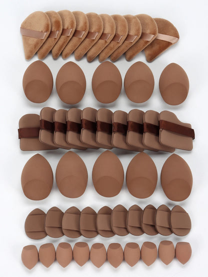 10/20/40/60Pcs Makeup Sponge, Multi-Functional Makeup Tool, Becomes Larger When Exposed to Water, Suitable for All Skin Types