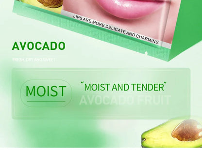 30pcs Fruits Lip Mask Moisturizing Nourishing Collagen Lip Patches Plump Lips Beauty Skincare Lips Pads Lipmask Skin Care