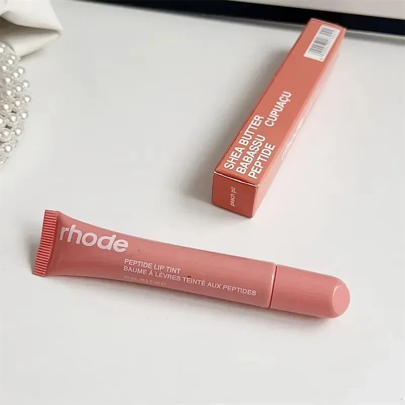 Rhode Makeup Portable Soft Silicone Storage Bag Gifts Cover Charm Woman Cosmetic Mirror Lipstick Blush Moisturizing Lip Gloss