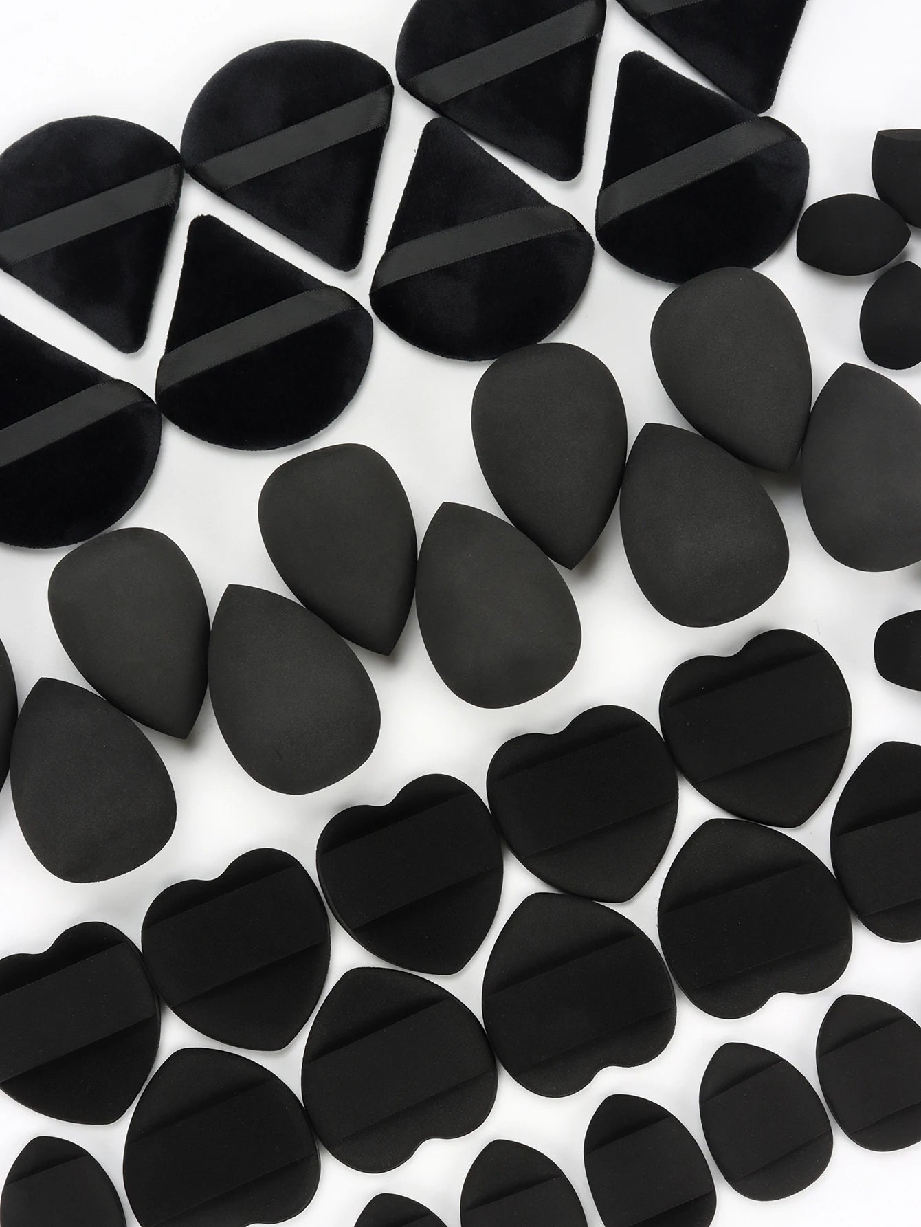 10/20/40/60Pcs Makeup Sponge, Multi-Functional Makeup Tool, Becomes Larger When Exposed to Water, Suitable for All Skin Types
